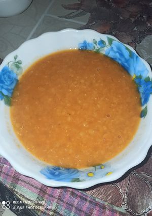 صورة لوصفة عدس احمر