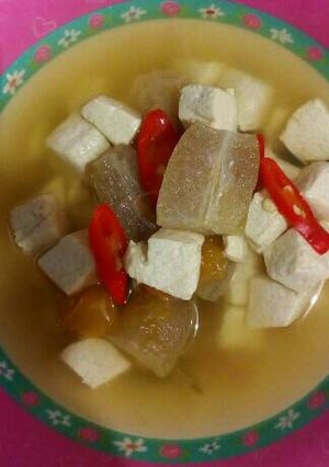 Foto resep Asam asam tahu ala rieva