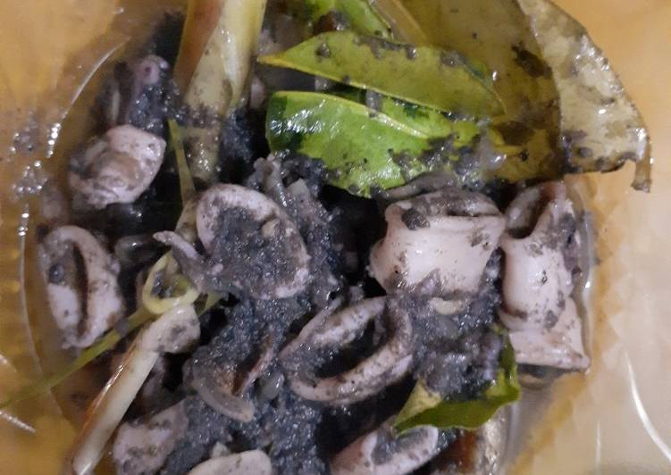 Resep Cumi Hitam Lezat