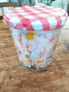 Une photo de Salade de riz aux légumes d'été