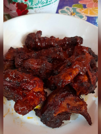 Cara Membuat Ayam Panggang bumbu rujak ala Yani Menu Enak