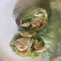A picture of Fresh Spring Roll #summerchallenge1.