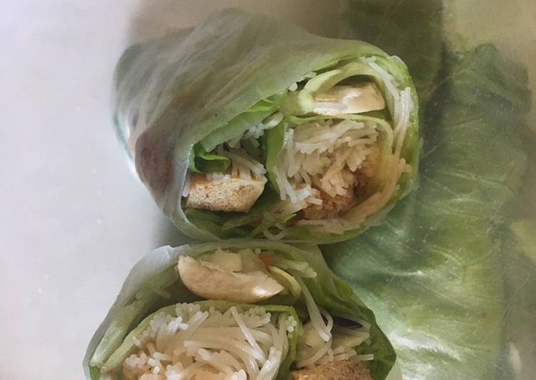 Recipe of Any-night-of-the-week Fresh Spring Roll #summerchallenge1