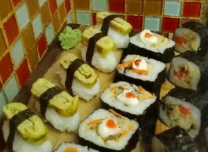 Foto resep Sushi Platter Homemade