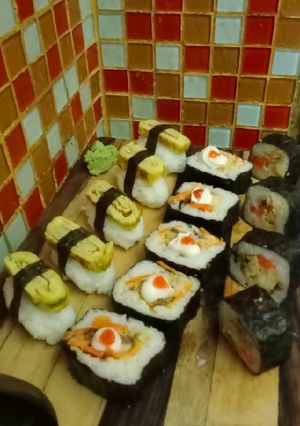 Foto resep Sushi Platter Homemade