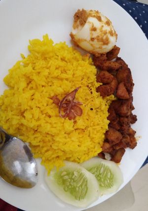 Foto resep Nasi kuning rice cooker