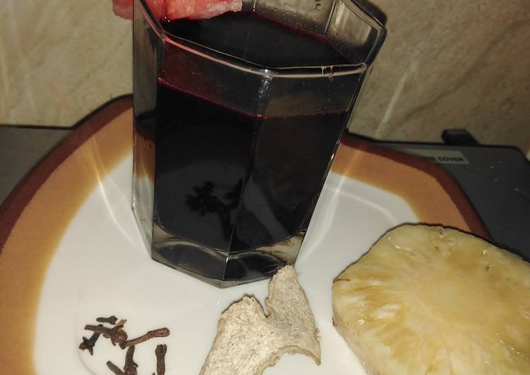 Recipe: Tasty Zobo Drink This is Secret Recipe  From Homemade !!