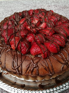 Una foto de Torta de frutilla🍓