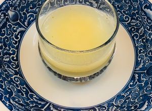 Hình của món Gừng, tỏi, chanh làm nước uống.