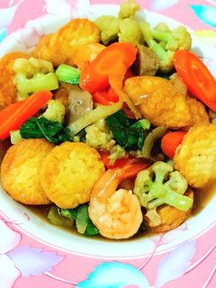 Foto resep Sapo Tofu Udang