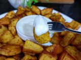 سلطة بطاطا مشوية