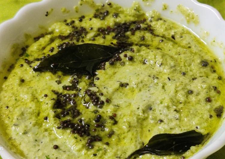 Coconut coriander chutney