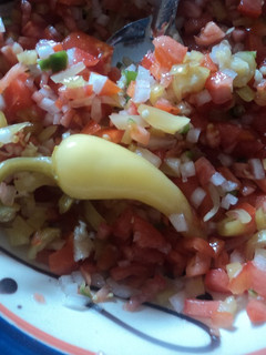 Una foto de Pico de gallo de chile Güero las Correa del Ocote para navidad