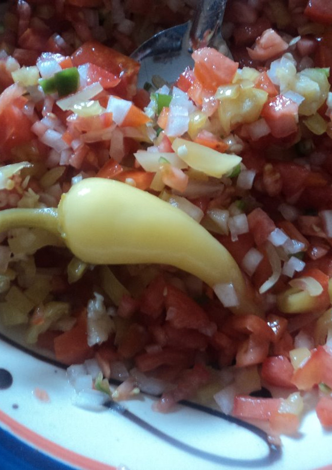 Una foto de Pico de gallo de chile Güero las Correa del Ocote  para navidad