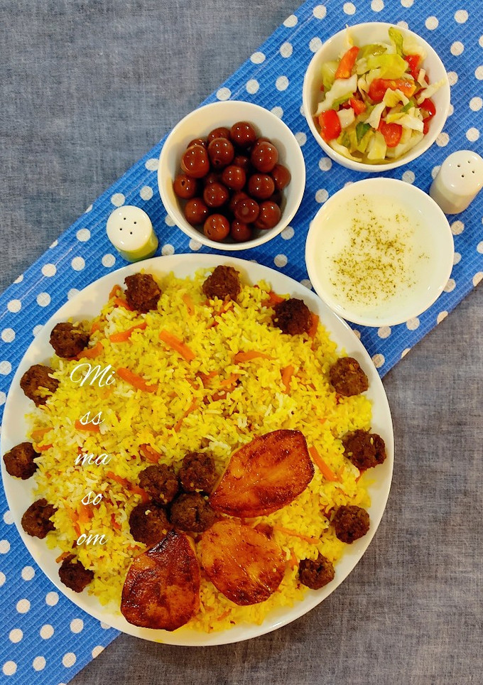 عکسی از دستور ساطری پلو خراسان