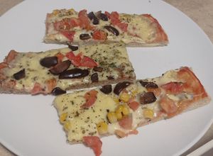Una foto de Masa pizza sin levadura