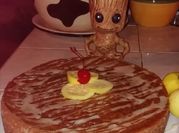Una foto de pastel de guayaba
