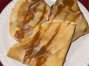 Una foto de crepes dulces
