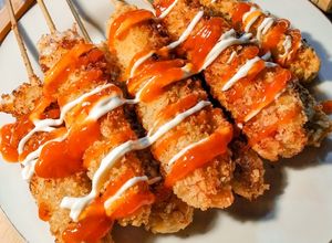 Foto resep Corndog Sosis Keju Melt