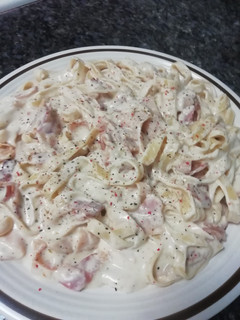 Una foto de Tagliatelle a la pimienta