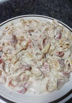 Una foto de Tagliatelle a la pimienta