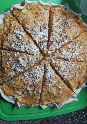 Una foto de Tarta calabaza y zanahoria