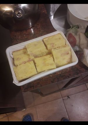 Una foto de Fainá de queso, rápido, fácil y riquísimo!