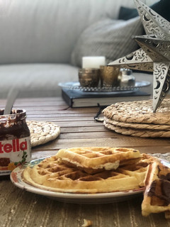 Una foto de Waffles ❤️ gofres, dulces o salados