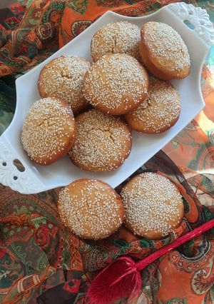 عکسی از دستور کاپ کیک پرتقال با پرتقال درسته
