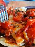 Ricotta and Sun-Dried Tomato Ravioli with Fresh Tomato Sauce