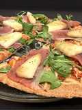 Pizza mediterránea | Rúcula, Jamón y Melón