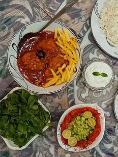 عکسی از دستور خورشت قیمه با مرغ 🥰