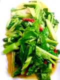 ผัดคะน้าน้ำมันหอย