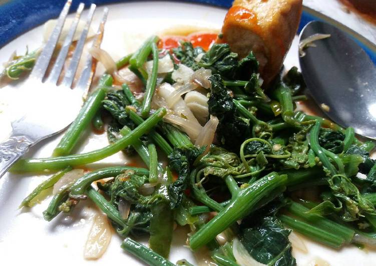 Resep Tumis Pucuk labu, Bisa Manjain Lidah