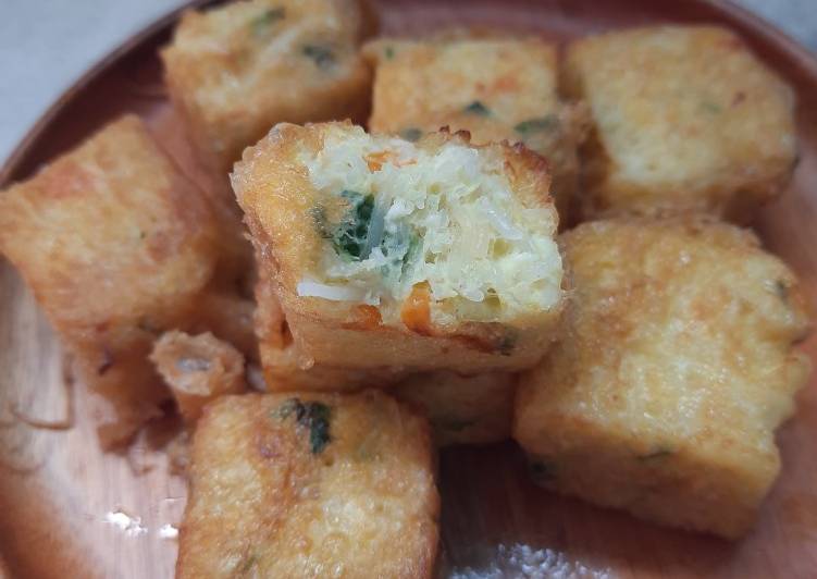 Cara mengolah Nugget Bihun Wortel Keju Lezat