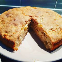 A picture of Healthy Apple cake!.
