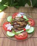 Cá lòng tong kho tiêu