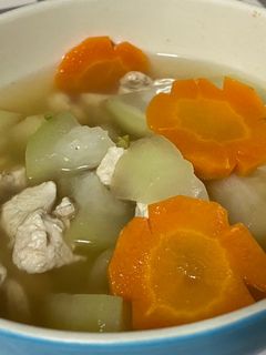 รูปของ แกงจืดแฟงใส่ไก่ (เมนูคลีน Clean food)