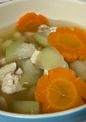 รูปของ แกงจืดแฟงใส่ไก่ (เมนูคลีน Clean food)