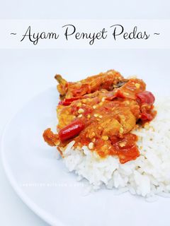 Foto resep Ayam Penyet Pedas