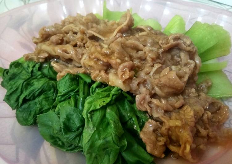 Tumis Slice Beef Praktis