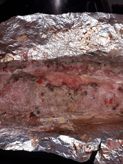 Una foto de Pan de Carne relleno
