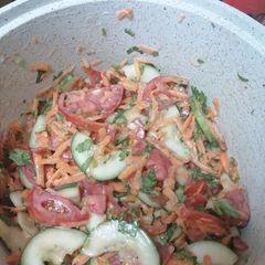 A picture of Vegetable salad.