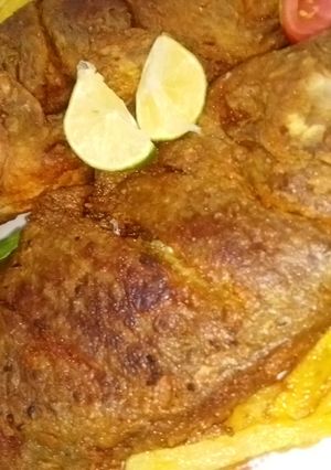 صورة لوصفة سمك مقلي على الطريقه السودانية