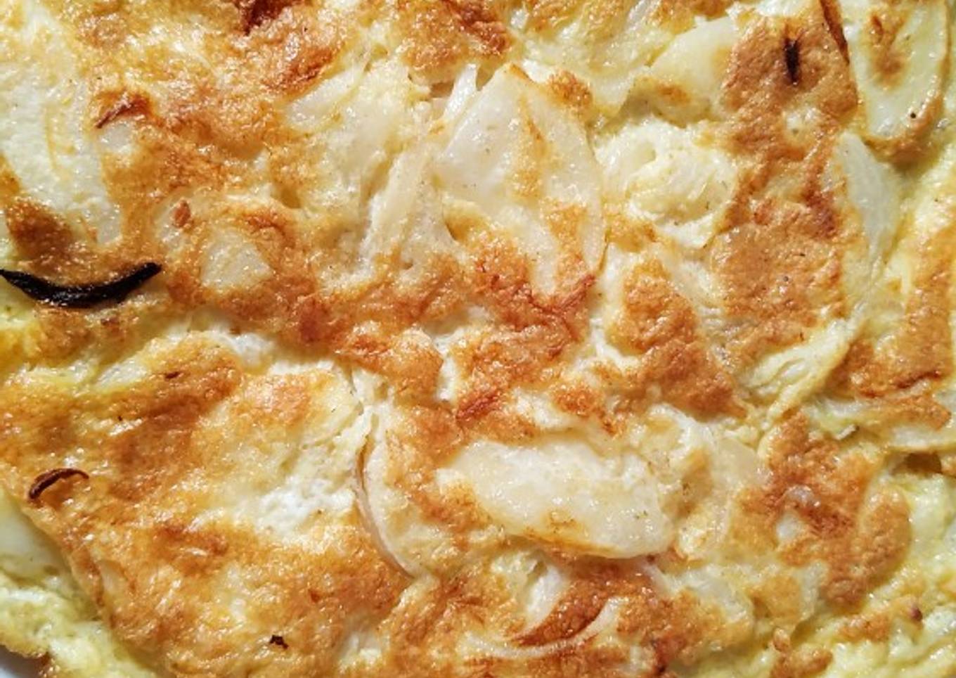 Recipe of Super Quick Homemade Spanish omelette