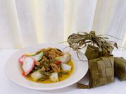 Gambar lontong sayur medan