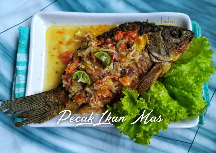 Pecak Ikan Mas