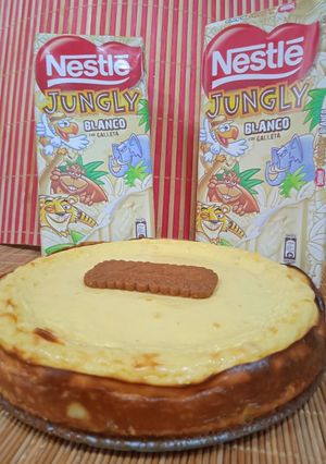 Foto principal de Cheesecake de jungly blanco y lotus