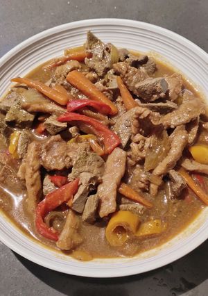 A picture of Sauteed Pork.