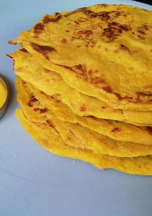 A picture of Holige/obattu (festival sweet Karnataka).